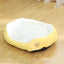 Cozy Haven Removable And Washable Round Pet Kennel - Dog Hugs Cat