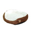 Cozy Haven Removable And Washable Round Pet Kennel - Dog Hugs Cat