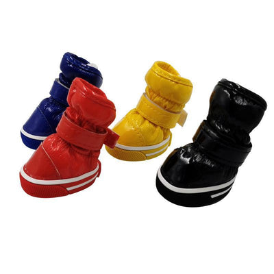 Cozy Paws: Stylish And Protective Cotton Dog Shoes - Dog Hugs Cat