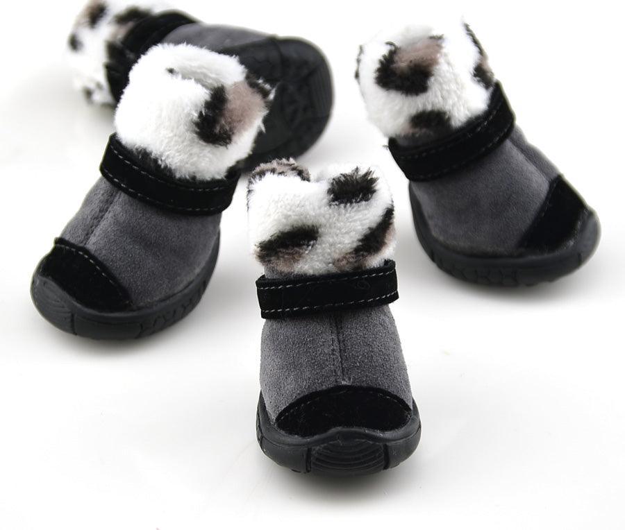 Cozy Paws: Stylish Cotton Shoes For Your Furry Friend - Dog Hugs Cat