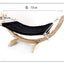 Cozy Paws Wooden Cat Hammock Bed - The Perfect Pet Haven! - Dog Hugs Cat