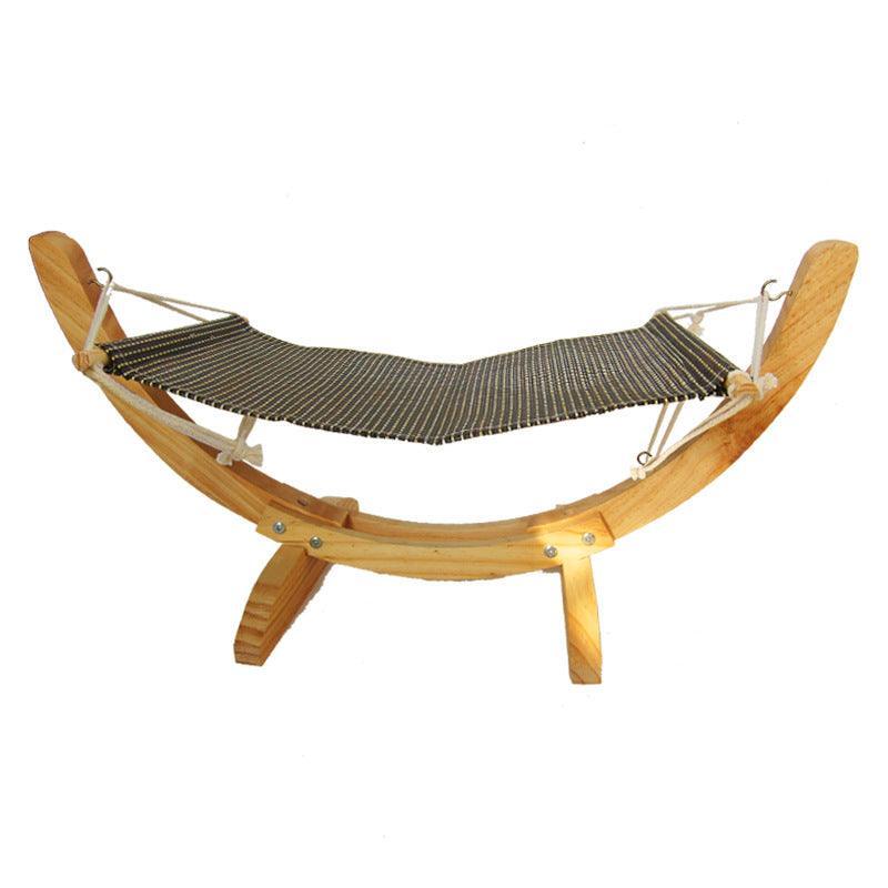 Cozy Paws Wooden Cat Hammock Bed - The Perfect Pet Haven! - Dog Hugs Cat