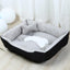 Cozy Retreat Large Dog Bed - Dog Hugs Cat