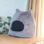 Cozy Retreat: Removable And Washable Semi - Closed Cat Bed For Autumn And Winter - Dog Hugs Cat