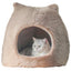 Cozy Retreat: Removable And Washable Semi - Closed Cat Bed For Autumn And Winter - Dog Hugs Cat