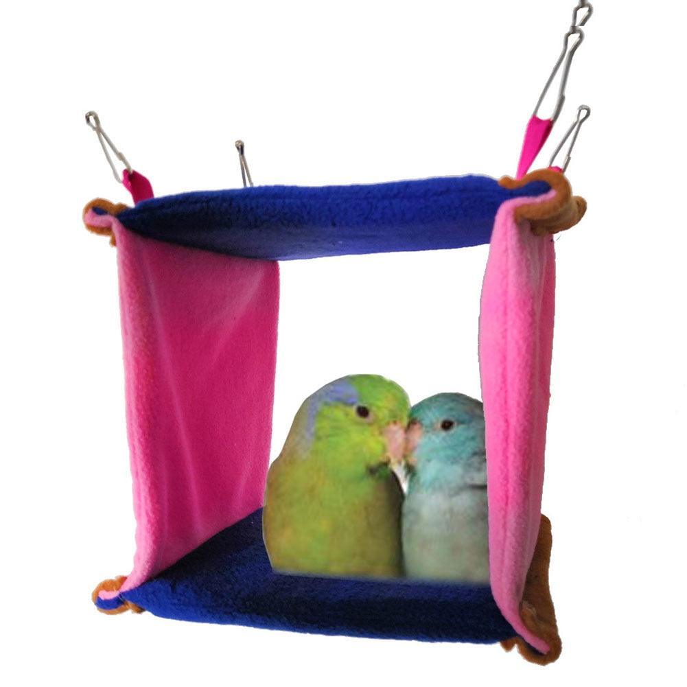 Cozy Retreat: The Ultimate Hammock Haven For Birds And Pets - Dog Hugs Cat