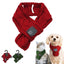 Cozy Woolen Pet Scarf: Stylish Warmth For Your Furry Friend - Dog Hugs Cat