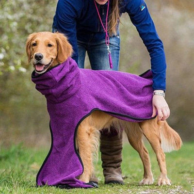 Cozycanine Polar Fleece Pet Sweater - Dog Hugs Cat