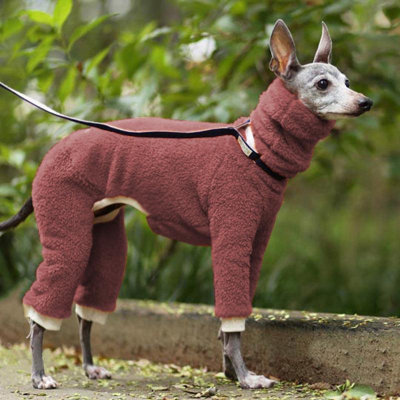 Cozycanine Reversible Fleece Dog Coat: Stylish Warmth For Your Furry Friend - Dog Hugs Cat