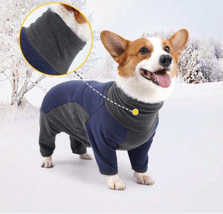 Cozycanine Winter Fleece Dog Coat - Stay Warm And Stylish All Season Long! - Dog Hugs Cat