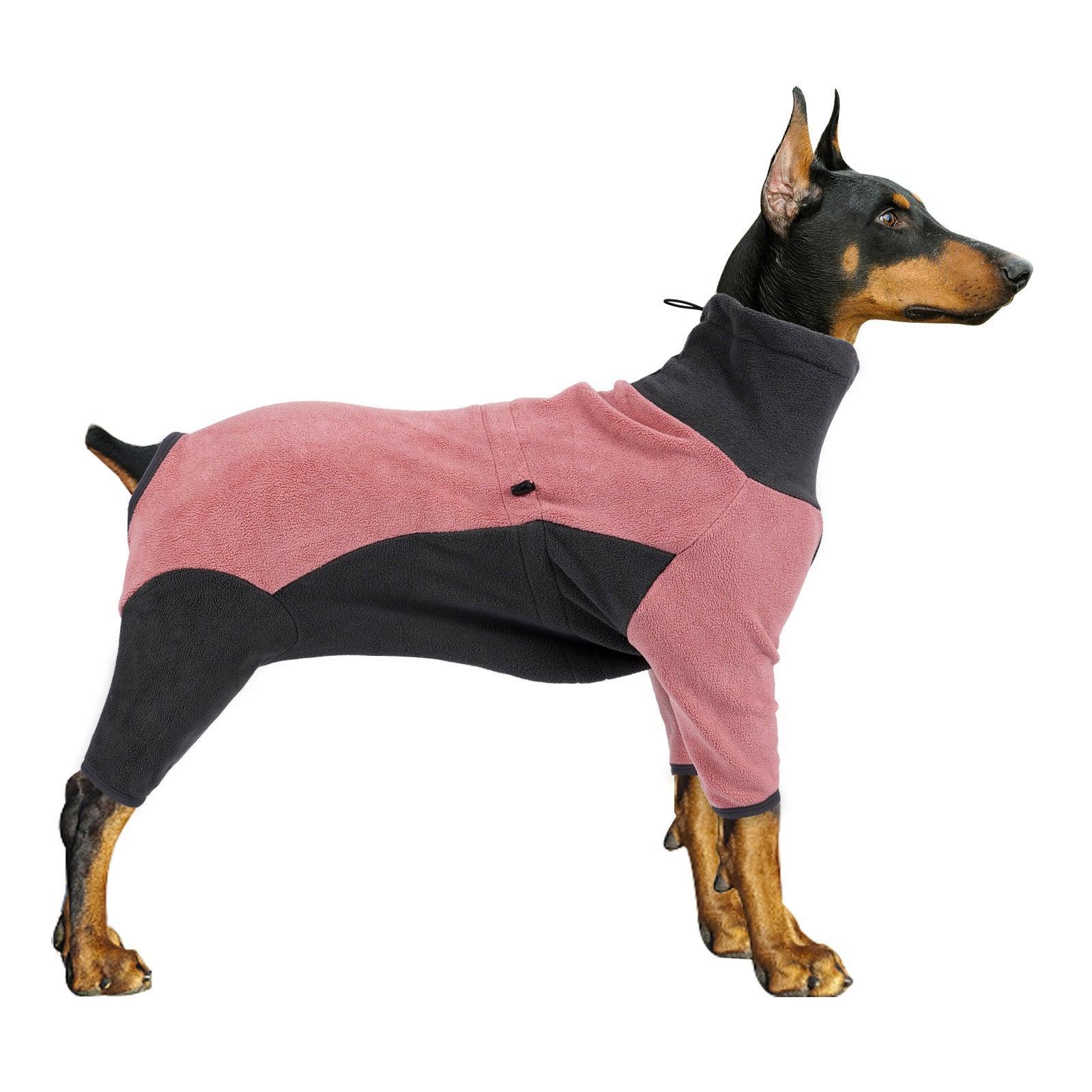 Cozycanine Winter Fleece Dog Coat - Stay Warm And Stylish All Season Long! - Dog Hugs Cat