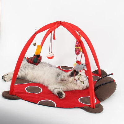 Cozycanvas Cat Play Haven - Dog Hugs Cat