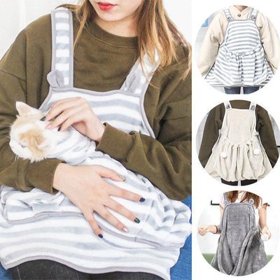 Cozycat Apron: Stylish And Practical Pet Clothes For Cat And Small Dog Owners - Dog Hugs Cat