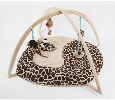 Cozycat Foldable Cartoon Cat Play Tent Hammock: The Ultimate Cat Haven - Dog Hugs Cat