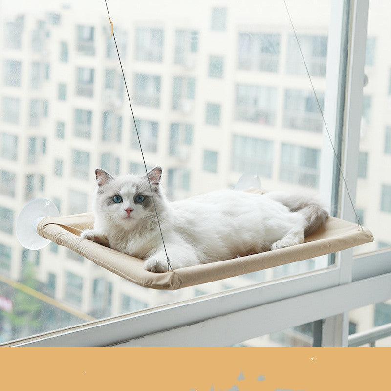 Cozycat Hanging Pet Litter Sucker Window Hammock - Dog Hugs Cat