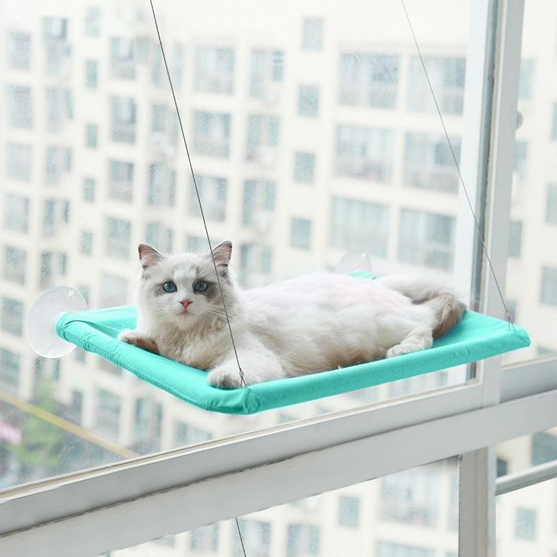 Cozycat Hanging Pet Litter Sucker Window Hammock - Dog Hugs Cat