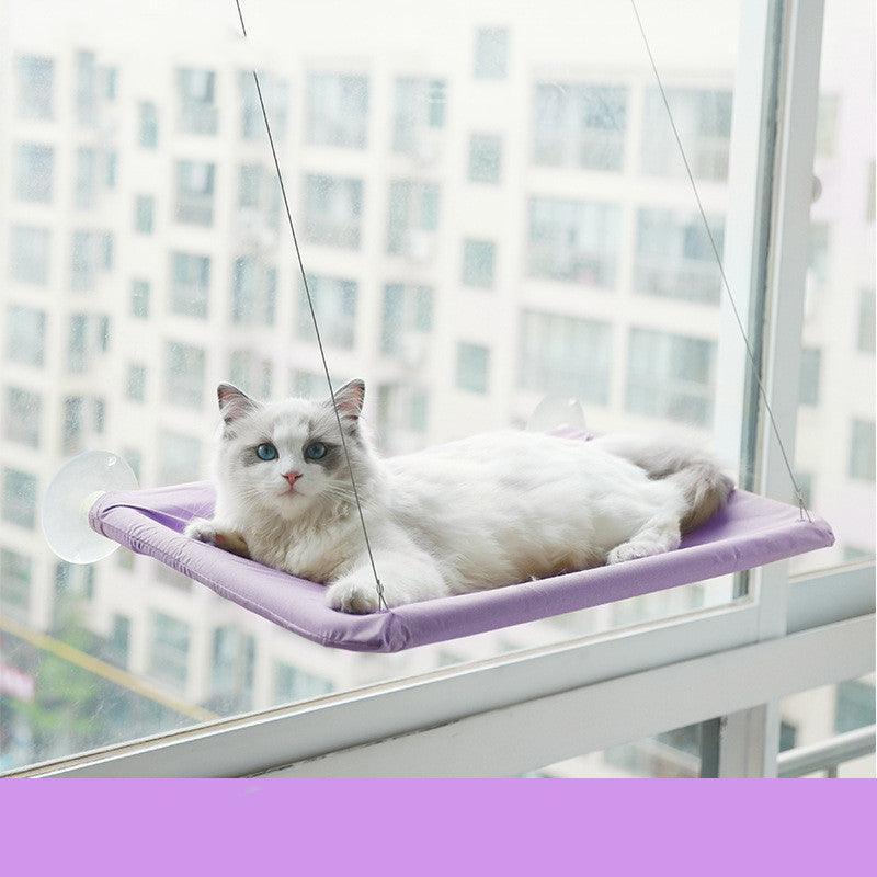 Cozycat Hanging Pet Litter Sucker Window Hammock - Dog Hugs Cat