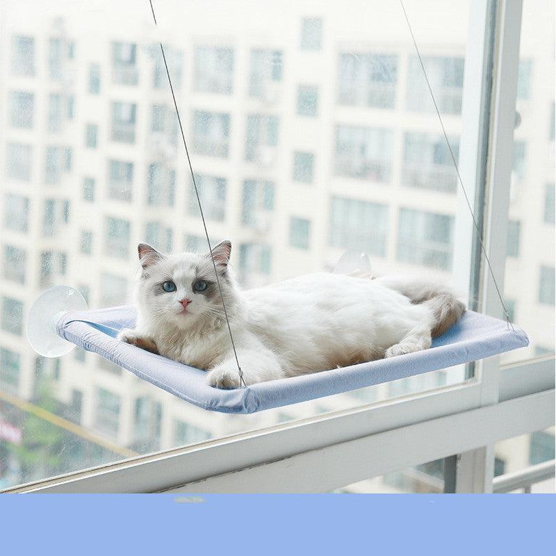 Cozycat Hanging Pet Litter Sucker Window Hammock - Dog Hugs Cat