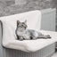 Cozycat Radiator Hammock Bed - Dog Hugs Cat