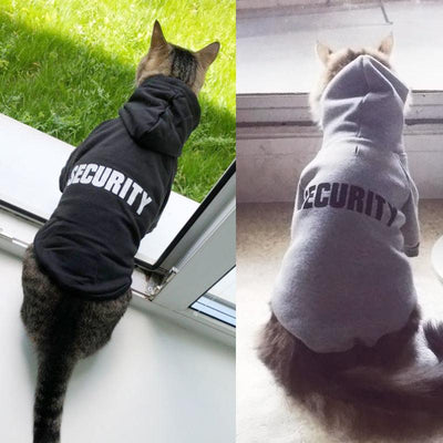 Cozyguard Pet Sweater: Warm Fleece Security For Your Furry Friend - Dog Hugs Cat