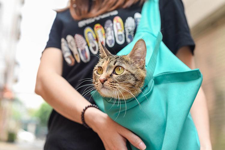 Cozykitty Pet Messenger Bag - Dog Hugs Cat