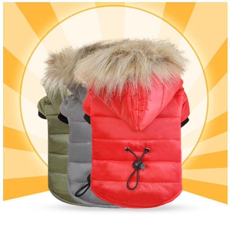 Cozypaws Cotton - Infused Pet Down Jacket: Ultimate Comfort And Warmth - Dog Hugs Cat