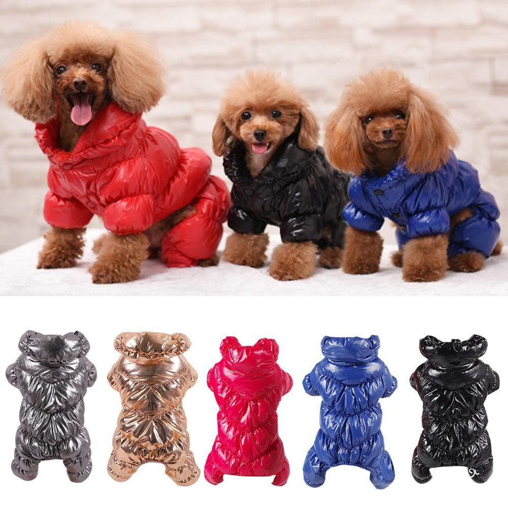 Cozypaws Cotton - Infused Pet Down Jacket: Ultimate Comfort And Warmth - Dog Hugs Cat