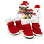 Cozypaws Festive Furry Footwear - Dog Hugs Cat