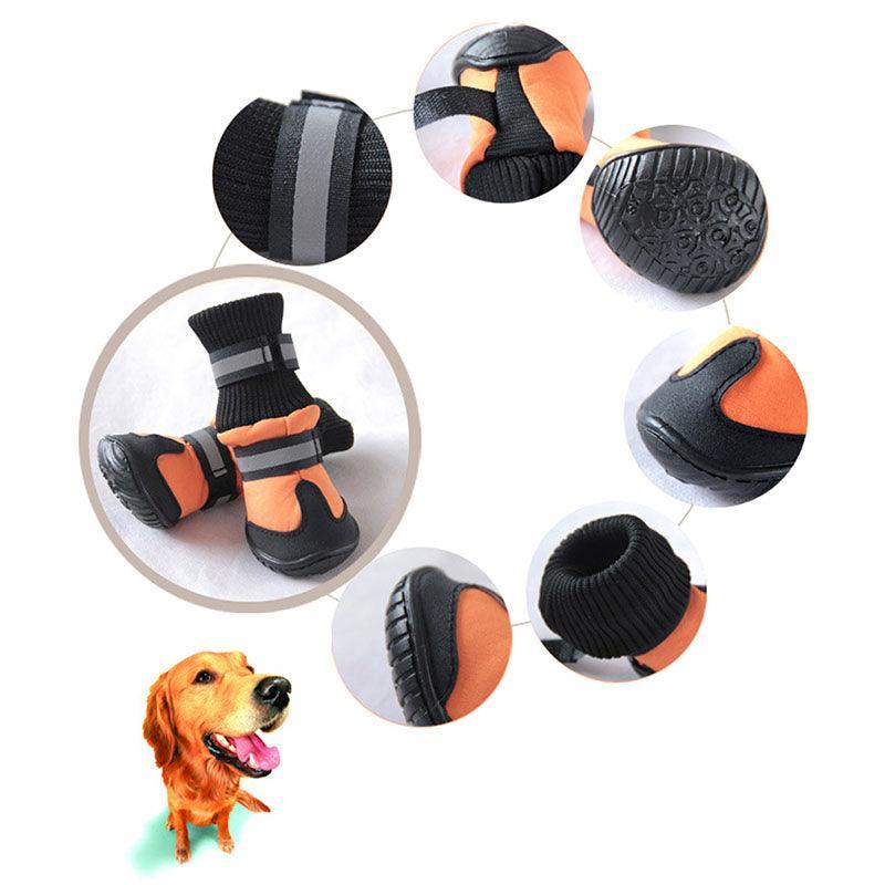 Cozypaws Winter Cotton Non - Slip Boots For Dogs - Dog Hugs Cat