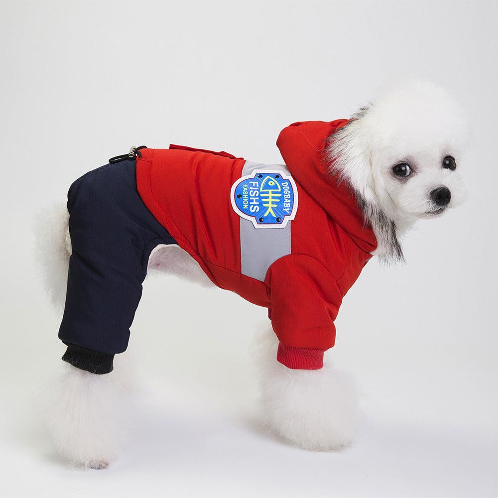 Cozypaws Winter Warmer: Stylish Snow Coat For Dogs - Dog Hugs Cat