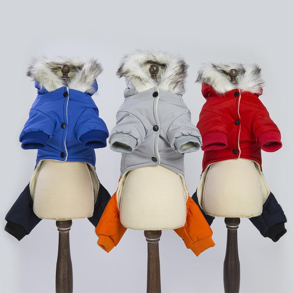 Cozypaws Winter Warmer: Stylish Snow Coat For Dogs - Dog Hugs Cat