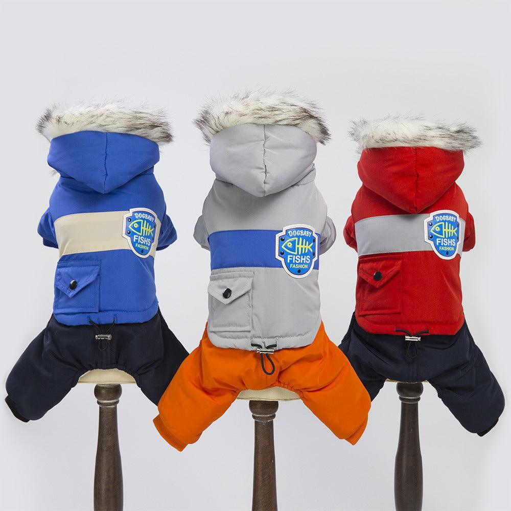 Cozypaws Winter Warmer: Stylish Snow Coat For Dogs - Dog Hugs Cat