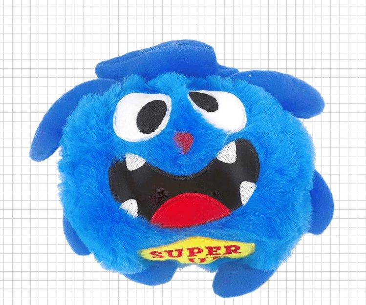 Crazy Bounce Monster Ball - Interactive Pet Toy With Weird Bouncing Action - Dog Hugs Cat