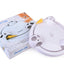 Crazy Catcher: Electric White Cat Toy Wheel - Dog Hugs Cat