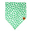 Crazy Clovers Handmade Dog Bandana | St. Patrick's Day Collection - Dog Hugs Cat