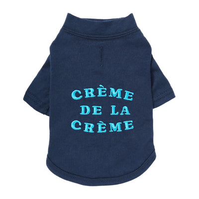 Creme de la Creme Essential Cotton T-Shirt for Dogs - Dog Hugs Cat