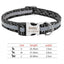 Customizable Pet Identity Collar - The Perfect Blend Of Style And Safety - Dog Hugs Cat