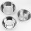 Customized Stainless Steel Pet Pots - Stylish And Durable Feeding Bowls For Your Furry Friends - Dog Hugs Cat