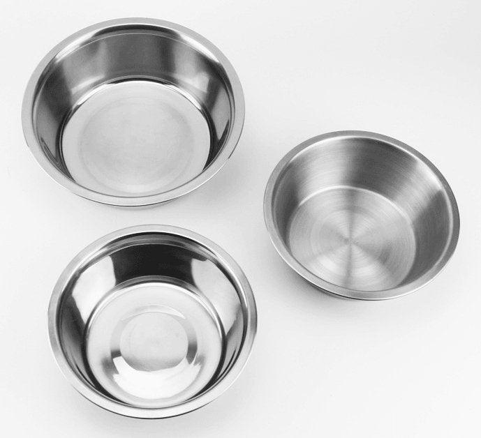 Customized Stainless Steel Pet Pots - Stylish And Durable Feeding Bowls For Your Furry Friends - Dog Hugs Cat