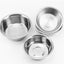 Customized Stainless Steel Pet Pots - Stylish And Durable Feeding Bowls For Your Furry Friends - Dog Hugs Cat