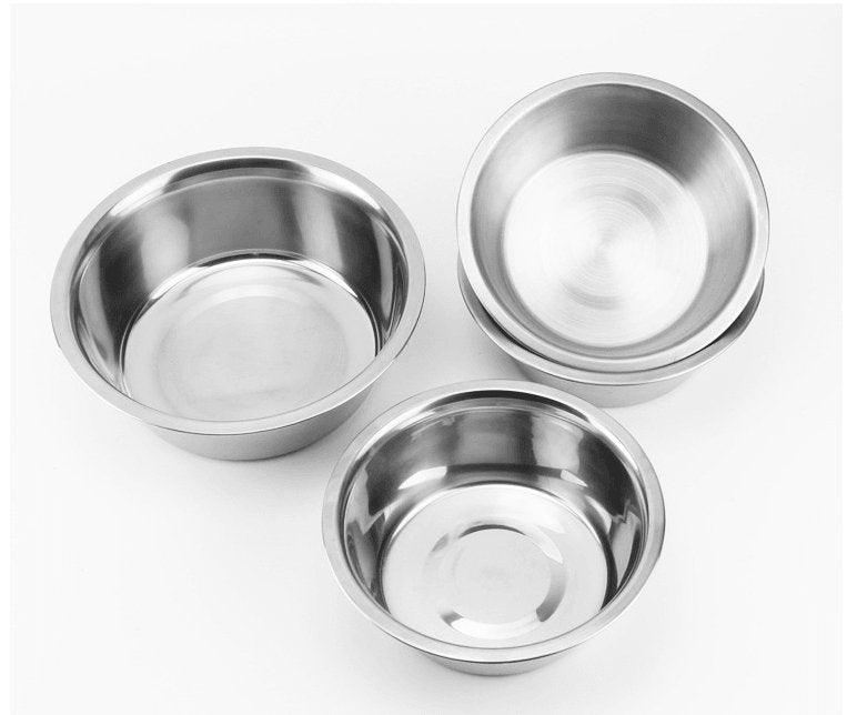 Customized Stainless Steel Pet Pots - Stylish And Durable Feeding Bowls For Your Furry Friends - Dog Hugs Cat