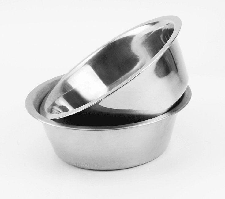 Customized Stainless Steel Pet Pots - Stylish And Durable Feeding Bowls For Your Furry Friends - Dog Hugs Cat