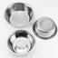 Customized Stainless Steel Pet Pots - Stylish And Durable Feeding Bowls For Your Furry Friends - Dog Hugs Cat