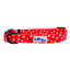 Cutie Ties Adjustable Dog Collar with Unique Designs - Dog Hugs Cat