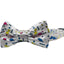 Cutie Ties Premium Durable Dog Bow Tie - Dog Hugs Cat