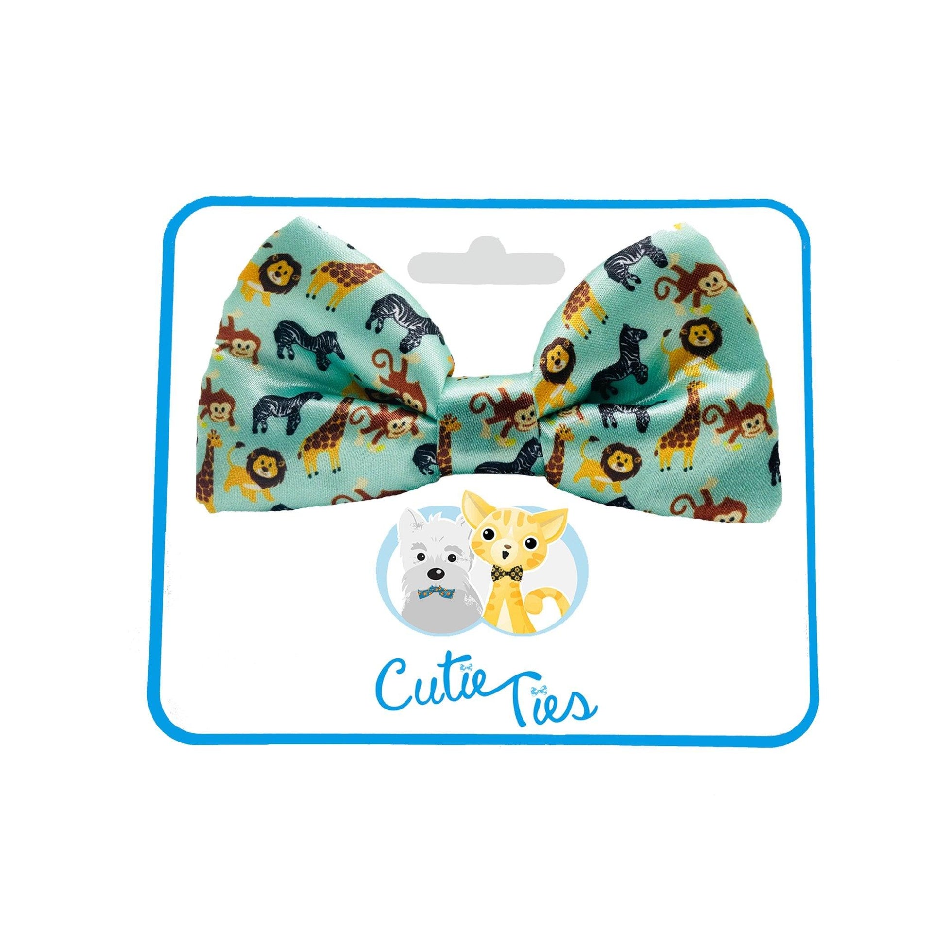 Cutie Ties Premium Durable Dog Bow Tie - Dog Hugs Cat