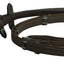 Da Vinci Web Anti - Slip Reins with European Leather Buckle Ends - Dog Hugs Cat