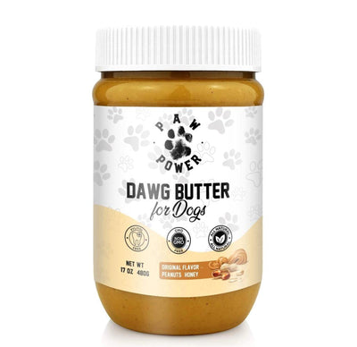 Dawg Butter All - Natural Peanut Butter for Dogs - Dog Hugs Cat