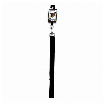 DGR 48in Black Nylon Dog Lead for Enhanced Control and Durability - Dog Hugs Cat