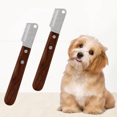 Dog Hair Removal Knife Pet Grooming Tool Shaving Comb Dog Accessories - Dog Hugs Cat